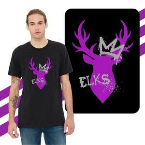 Elks Graffiti Crown Shirt
